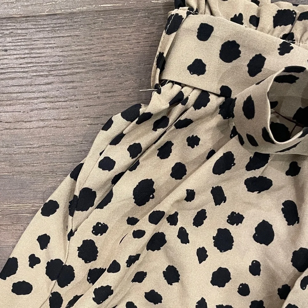 Leopard Print Women's Shorts